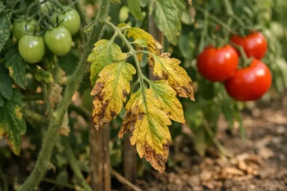 What causes yellowing leaves on my tomato plants and how to address it (What causes yellowing leaves on my tomato plants) Fea