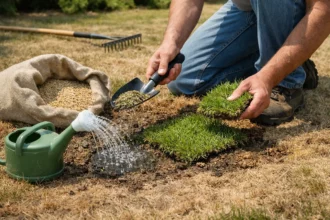 How to fix lawn damage after extreme heat and bring back a lush green ya (How to fix lawn damage after extreme heat) Featured