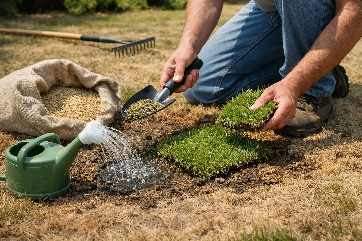 How to fix lawn damage after extreme heat and bring back a lush green ya (How to fix lawn damage after extreme heat) Featured