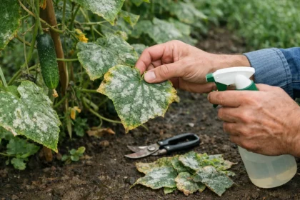 What to do when cucumber plants develop powdery mildew in damp weather a (What to do when cucumber plants develop powdery mil
