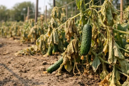 Why are my cucumber plants wilting during the heatwave in containers (Why are my cucumber plants wilting during the heatwave)