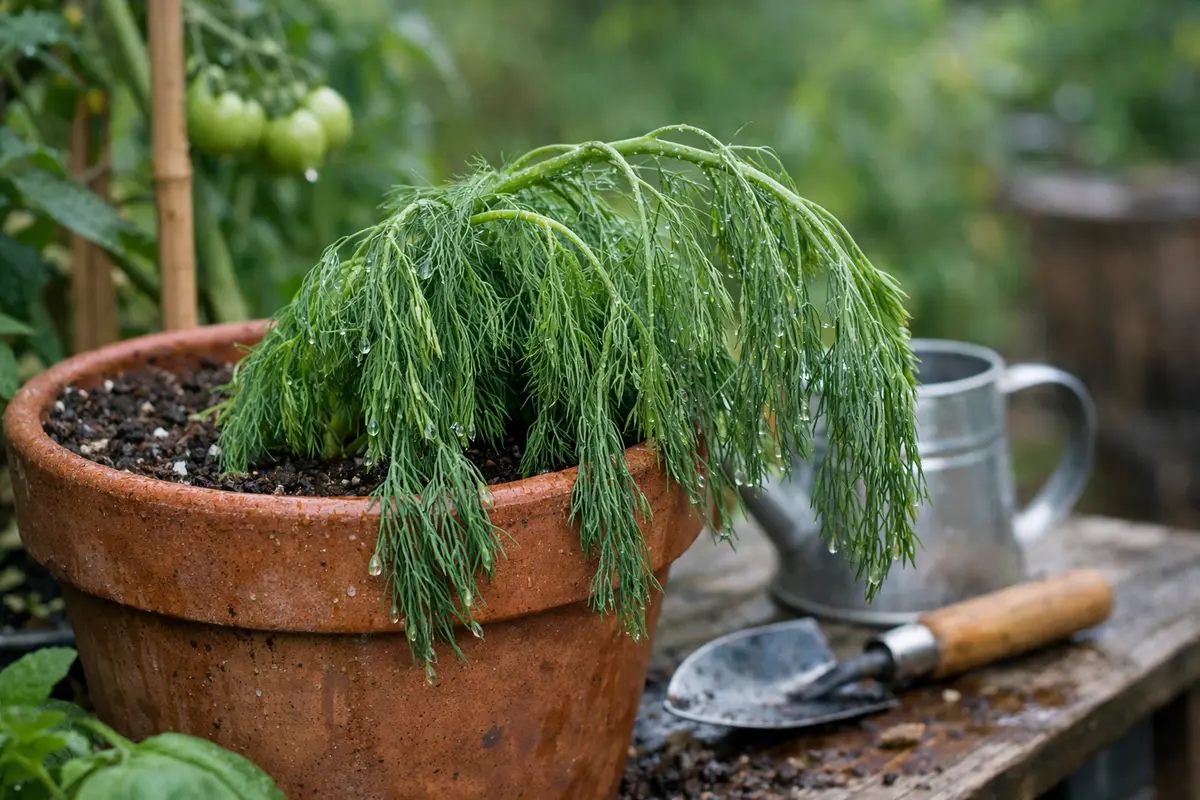 What to do when dill droops in high humidity during summer (What to do when dill droops in high humidity) Featured image for