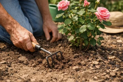 How to fix compacted soil around rose bushes during summer heat before w (How to fix compacted soil around rose bushes during