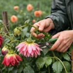 How to fix drooping dahlia flowers after heavy rain in crowded beds (How to fix drooping dahlia flowers after heavy rain) Fea