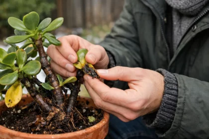 How to fix root rot in jade plant during winter when drainage is poor (How to fix root rot in jade plant during winter) Featu