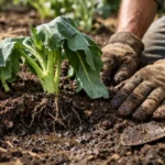 Fixing wilting broccoli plants after transplant in sun when roots can't (Fixing wilting broccoli plants after transplant in s