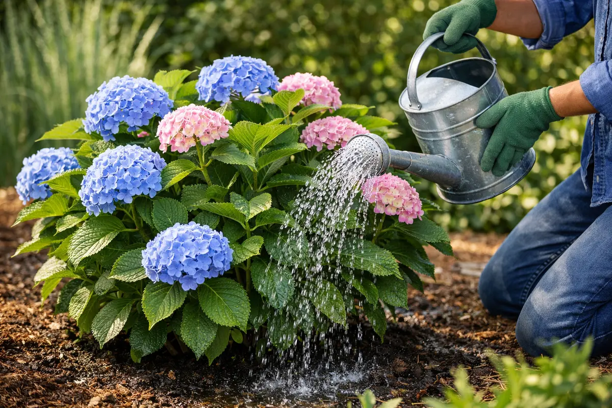 Step 4 – Prevent Fixing Wilting Stems on Hydrangeas After a Heatwave fro Fixing wilting stems on hydrangeas after a heatwave