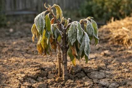 Fixing wilting young peach trees exposed to frost in open beds (Fixing wilting young peach trees exposed to frost) Featured i