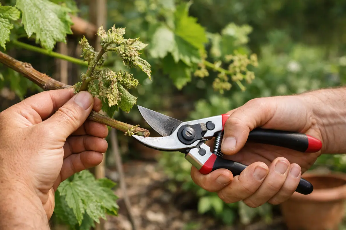How to stop aphids on grapevine during flowering near flowers (How to stop aphids on grapevine during flowering) Featured ima