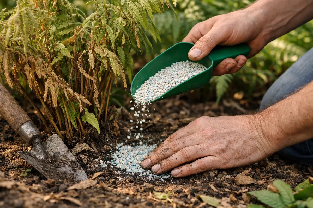 how to fix drooping outdoor ferns fertilize ferns to promote new growth