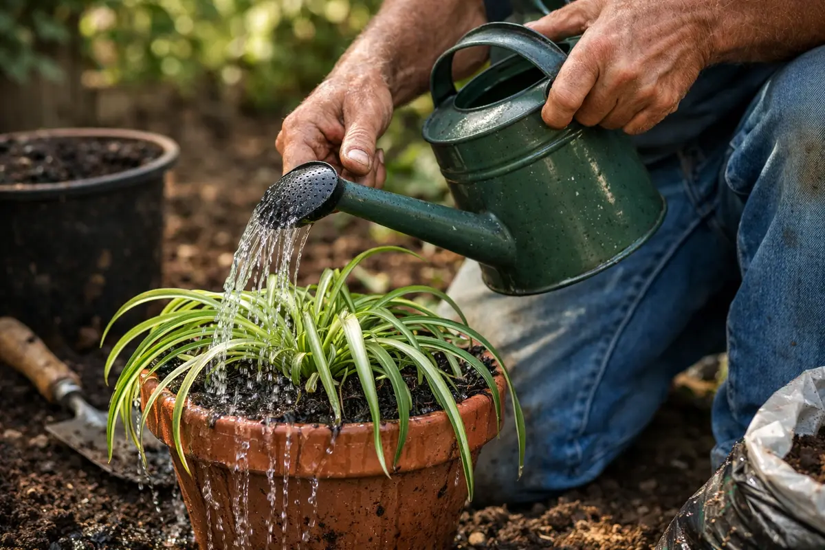 how to fix drooping spider plants water spider plants to encourage recovery