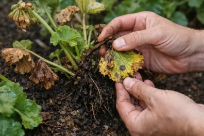 how to fix root rot in with damaged foliage in outdoor soil