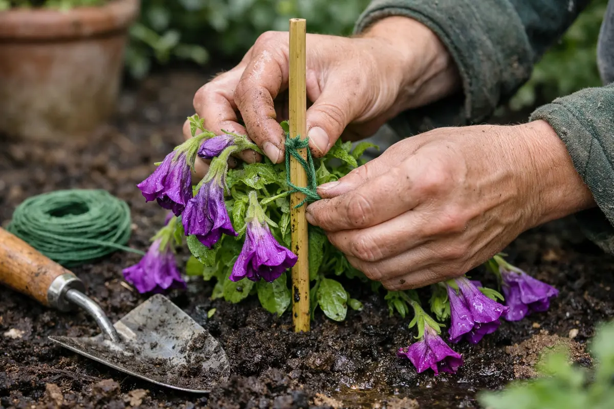 how to fix wilting petunias after revive drooping petunias with immediate support
