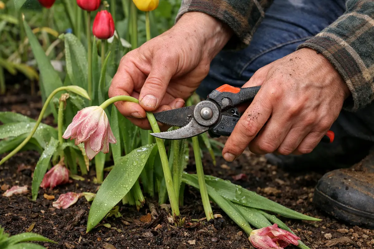 how to fix wilting tulips after prolonged trim wilting tulip stems immediately