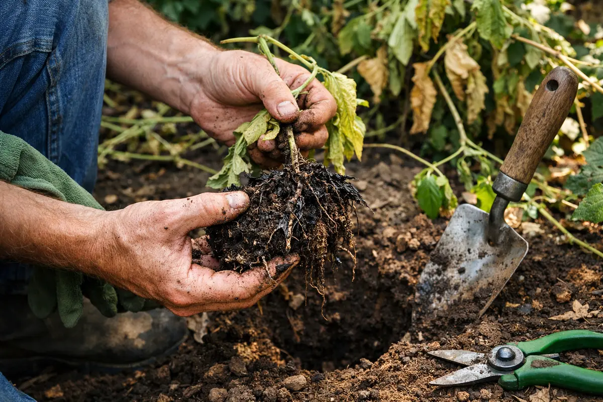 how to fix wilting vines test for root rot in wilting vines