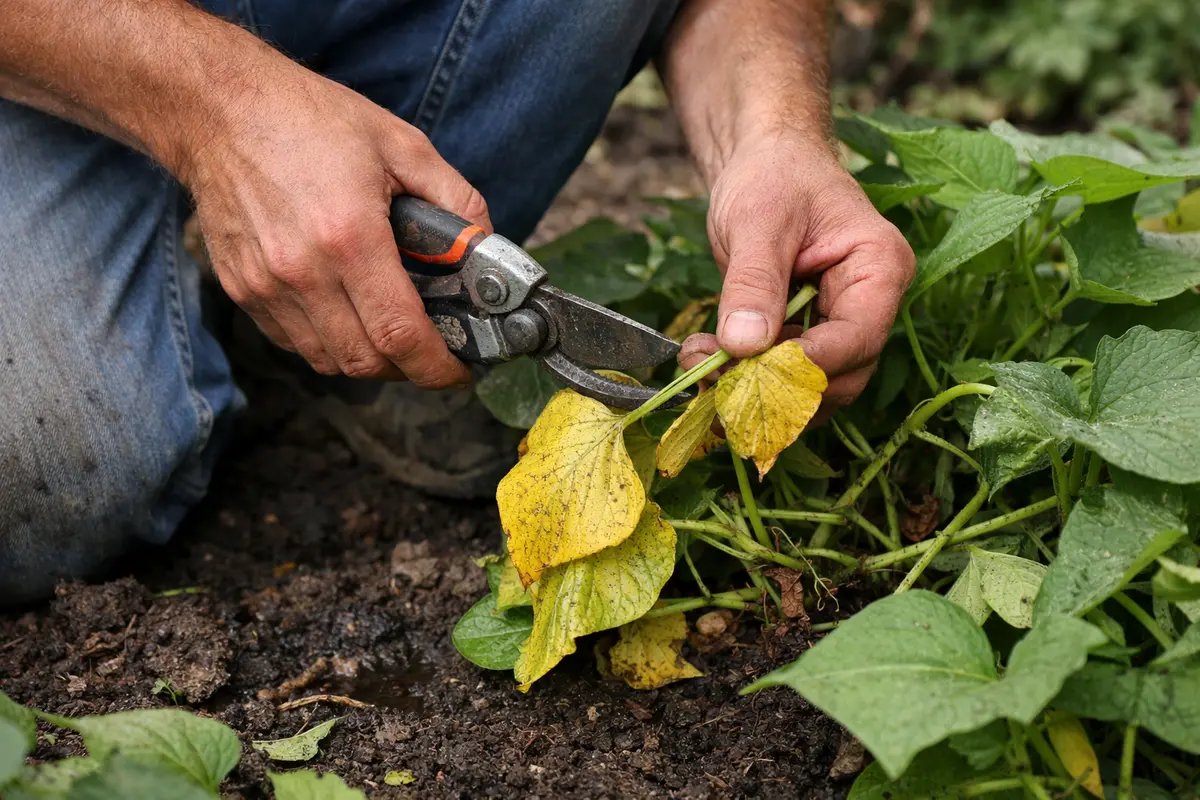 how to fix yellowing leaves remove yellowing leaves from sweet potato vines