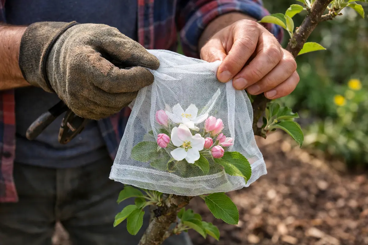 how to prevent aphids on apple trees cover flowers to deter aphids