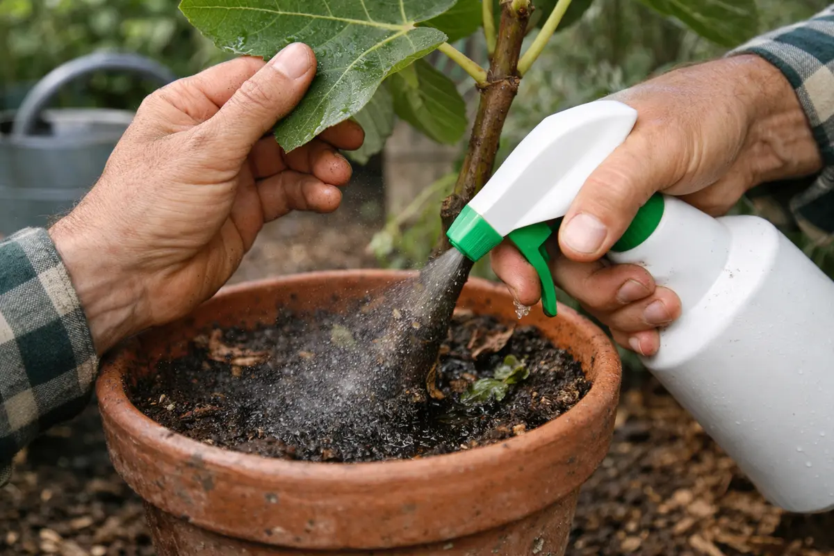 how to prevent root rot in treat figs with fungicide for recovery