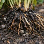 how to prevent root rot in with unhealthy roots showing in soil