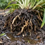 how to prevent root rot in with unhealthy roots showing in soil