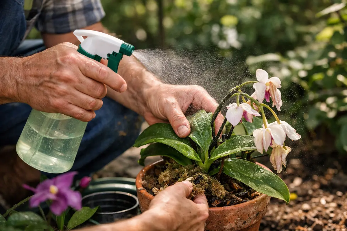 how to prevent wilting in orchids provide humidity to recover wilting orchids