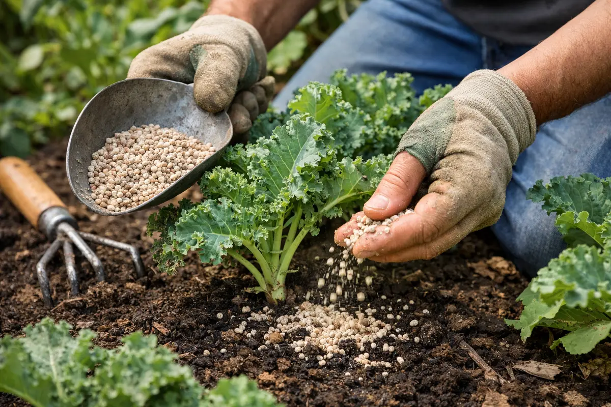 how to stop spider mites apply organic fertilizer to boost kale recovery
