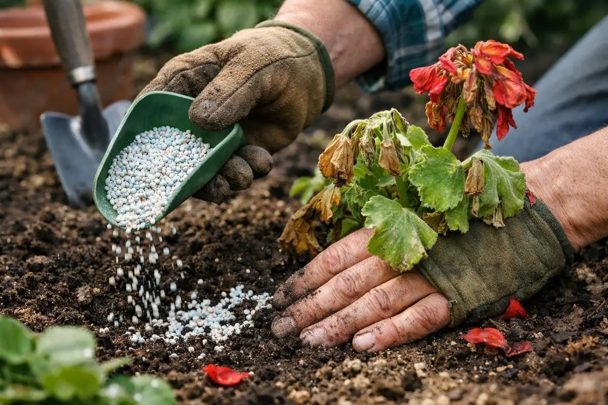 how to stop wilting on geraniums apply fertilizer to revive wilting geraniums
