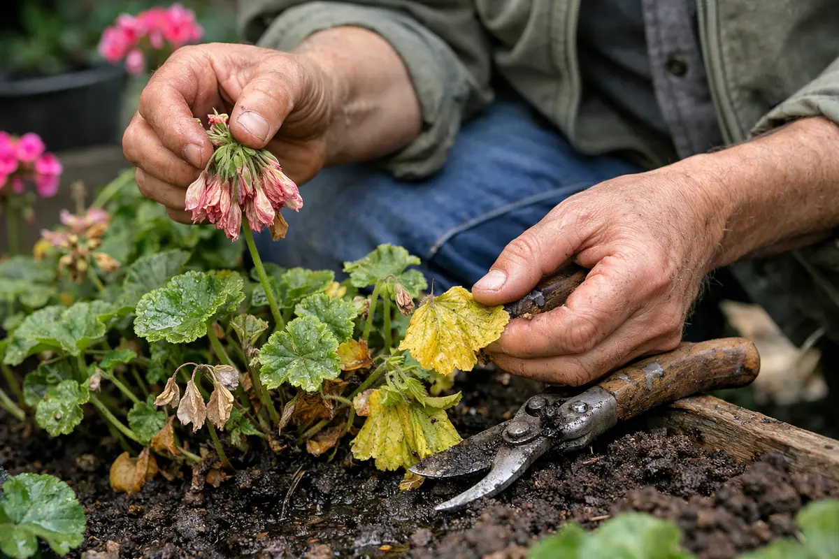 how to stop wilting on geraniums after assess geraniums for wilting symptoms