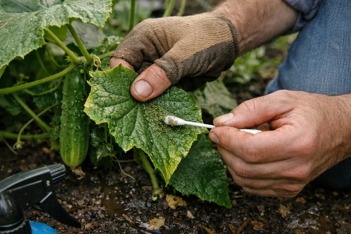 how to treat aphids on cucumber remove aphids from cucumber leaves immediately
