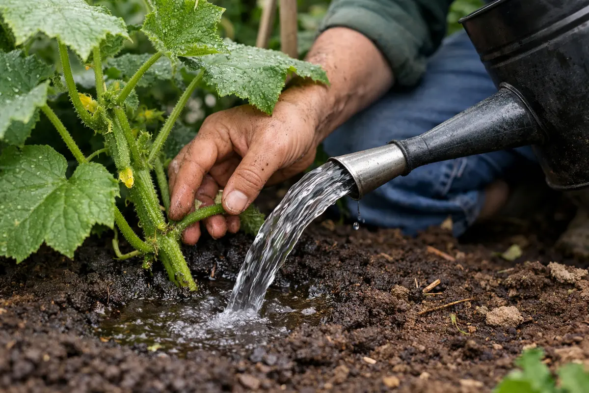 how to treat aphids on water cucumber plants strategically to prevent aphids