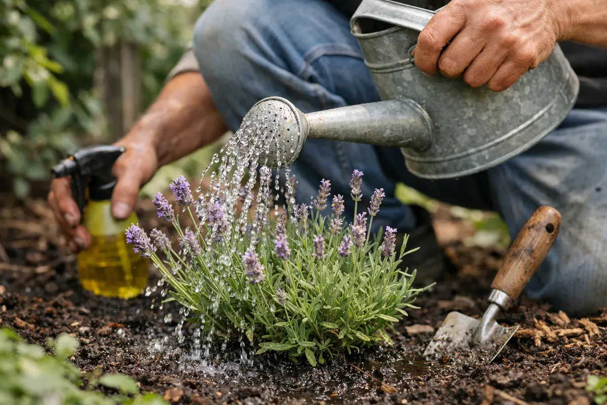 how to treat aphids on lavender water lavender to encourage new growth