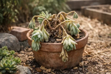 How to treat wilting succulents in hot weather when roots can't breathe (How to treat wilting succulents in hot weather) Feat