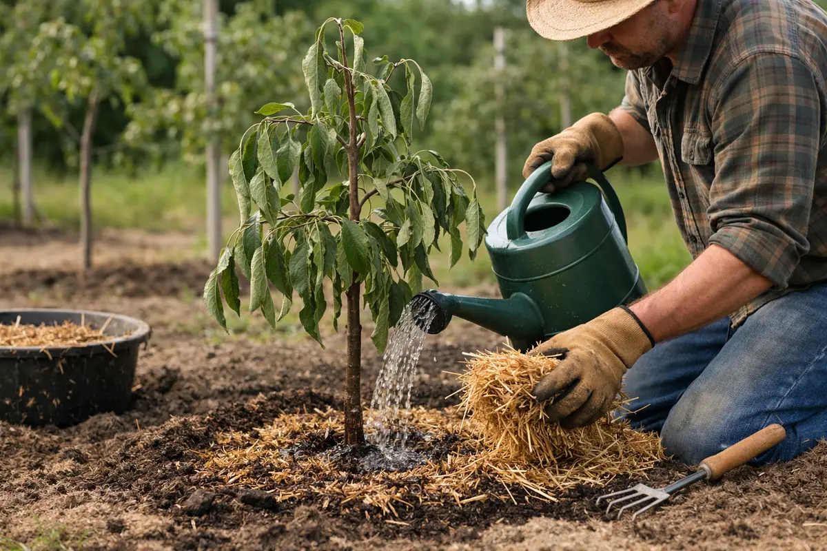 Step 4 – Prevent Apple Tree Shows Drooping Leaves After Transplant from What to do if apple tree shows drooping leaves after