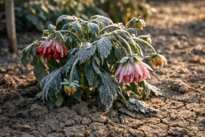 What to do if dahlia blooms droop after heavy winds when roots are stres (What to do if dahlia blooms droop after heavy winds