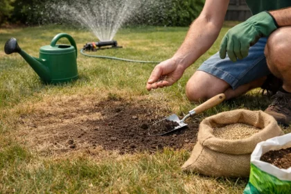 What to do after noticing lawn brown spots in dry summer recovery steps (What to do after noticing lawn brown spots in dry su