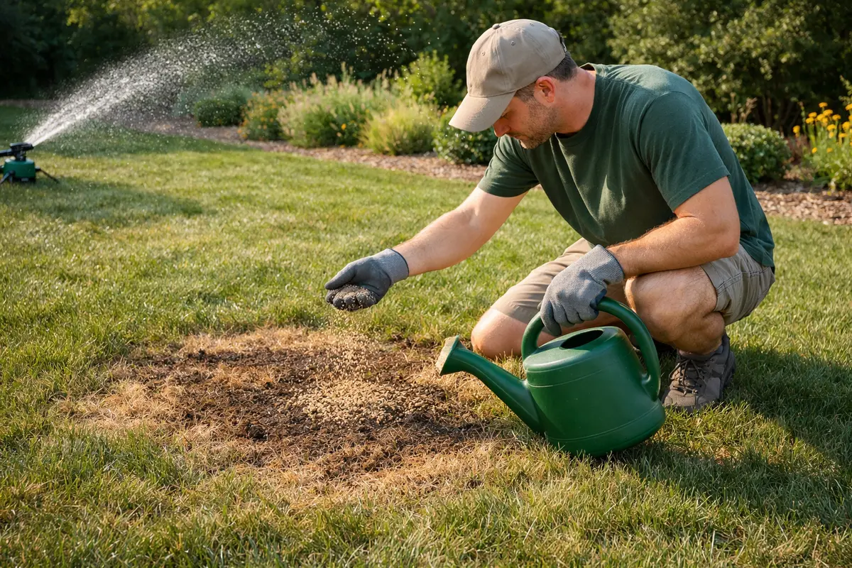 Step 4 – Prevent What to Do After Noticing Lawn Brown Spots in Dry Summe What to do after noticing lawn brown spots in dry su