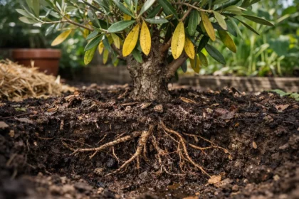 Why are my olive leaves turning yellow in summer when soil stays wet (Why are my olive leaves turning yellow in summer) Featu