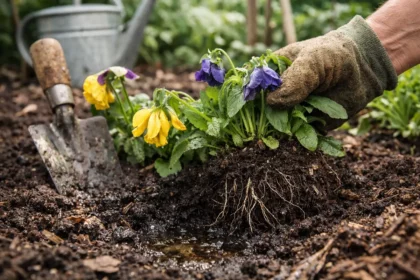 What to do when pansy flowers are wilting in the sun before wilting spre (What to do when pansy flowers are wilting in the su