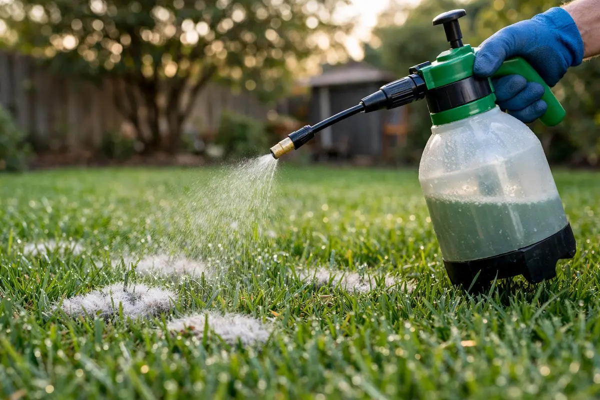 Step 4 – Prevent Lawn Fungus After Evening Watering in Humid Weather fro How to prevent lawn fungus after evening watering in