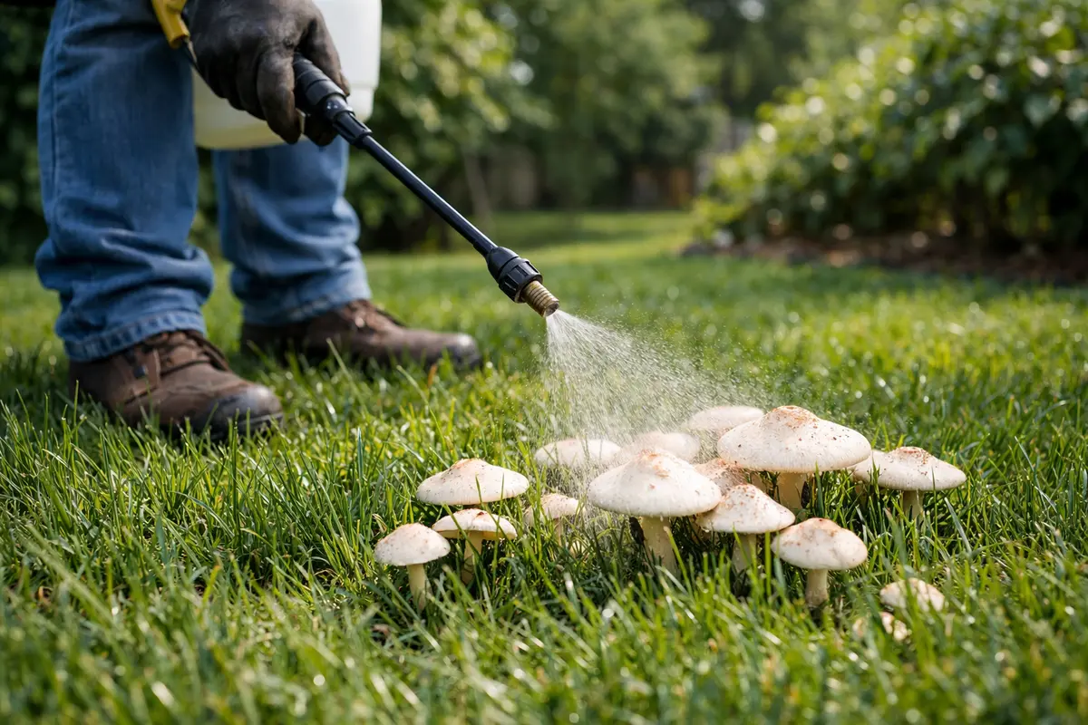 Step 4 – Prevent Fungus from Lawn After Weeks of Rain from Returning How to remove fungus from lawn after weeks of rain Secti