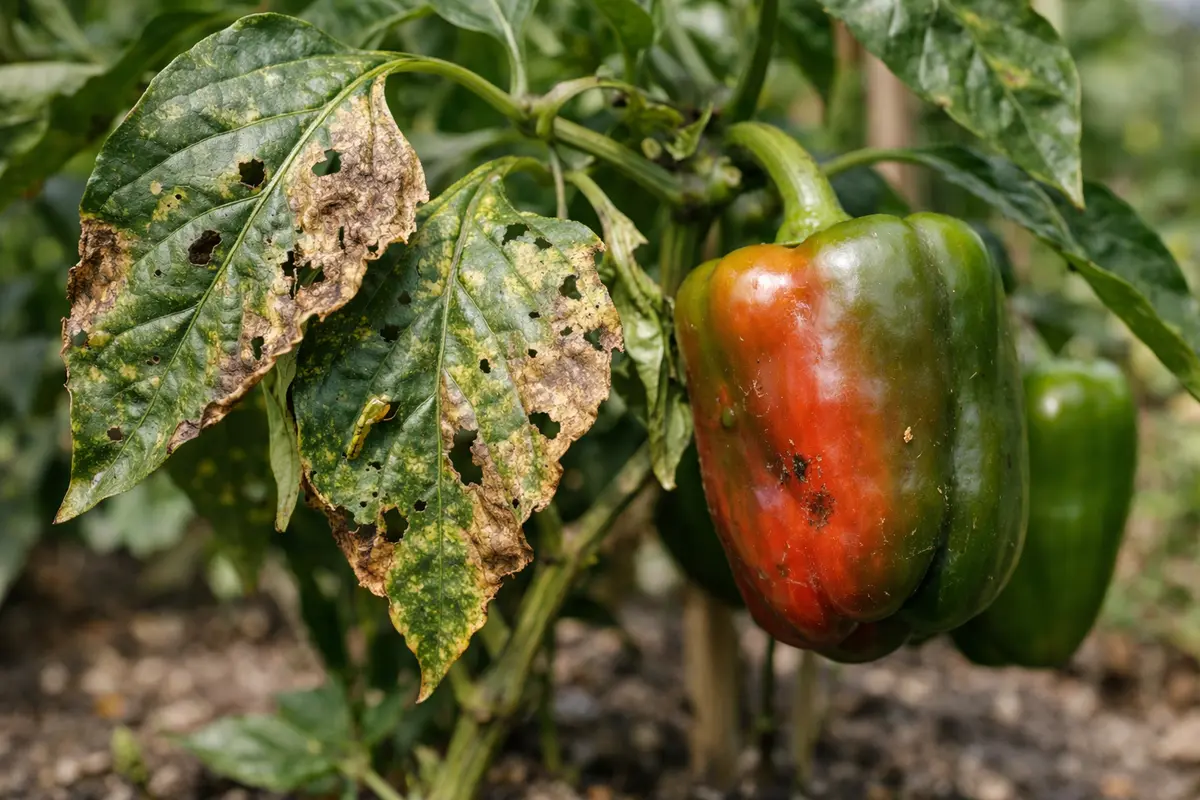 How to stop pests on bell peppers during fruiting near harvest (How to stop pests on bell peppers during fruiting) Featured i