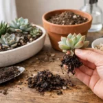 How to stop root rot in indoor succulent arrangements when drainage fail (How to stop root rot in indoor succulent arrangemen