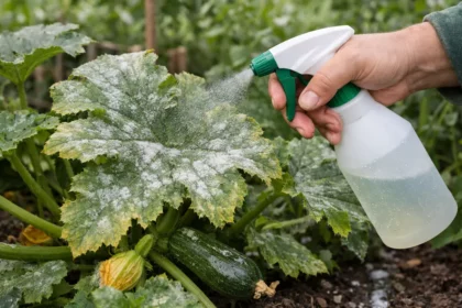 How to treat powdery mildew on zucchini leaves in humid weather during s (How to treat powdery mildew on zucchini leaves in h