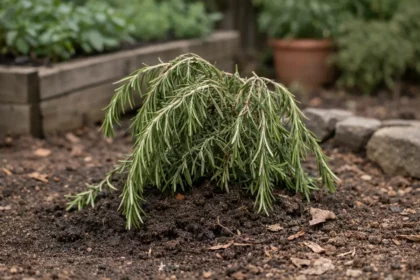What to do when rosemary droops after transplant in dry soil (What to do when rosemary droops after transplant) Featured imag
