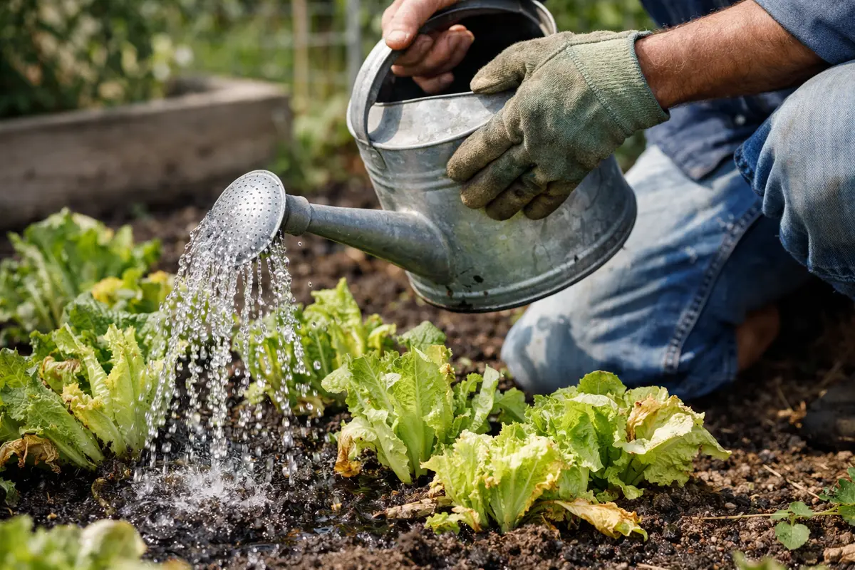 what to do after lettuce starts yellowing water lettuce deeply for revival