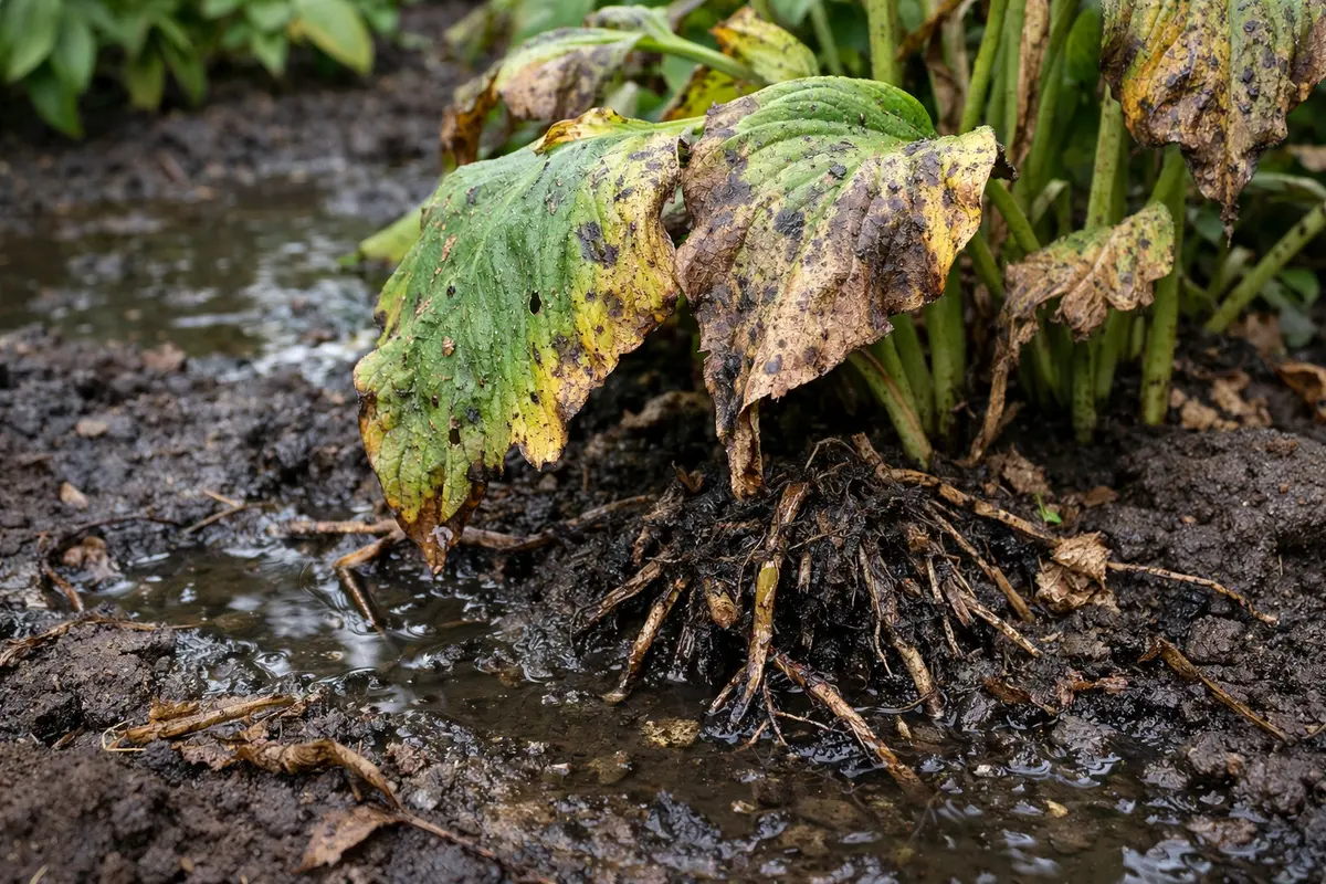 what to do if lawn with visible browning or spots on leaves