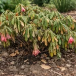 what to do when azalea bushes wilting visibly in real garden soil