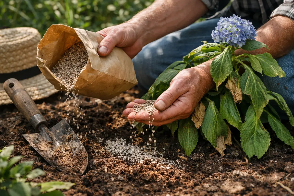 what to do when hydrangeas droop apply organic fertilizer for hydrangea recovery