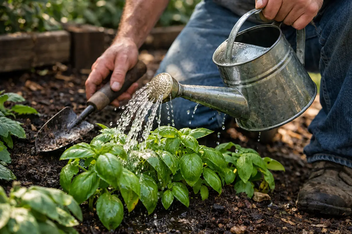 what to do when stunted water basil properly to avoid stunted growth
