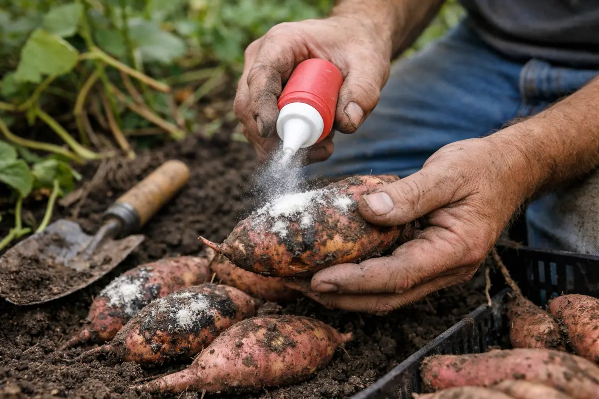 what to do when sweet potatoes treat affected sweet potatoes for recovery